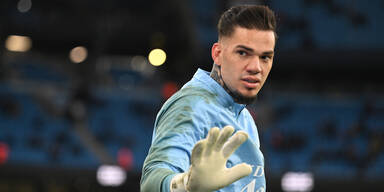 Manchester Citys Tormann Ederson