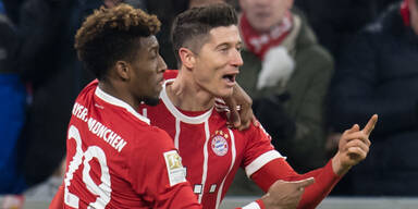 Lewandowski und Coman