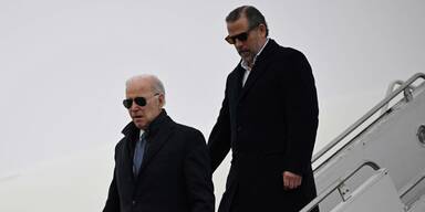 US-Präsident Joe Biden mit seinem Sohn Hunter Biden