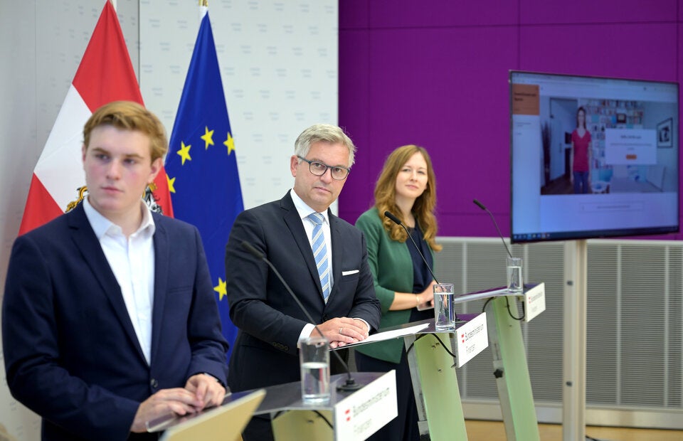 Magnus Brunner und Claudia Plakolm