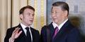 Macron und Xi Jinping