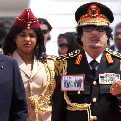 Gaddafi in Rom