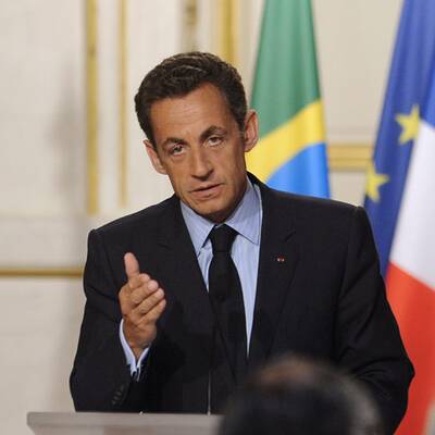 Sichtlich zufriedener Gastgeber