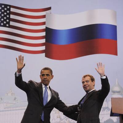 Sichtlich zufriedener Gastgeber