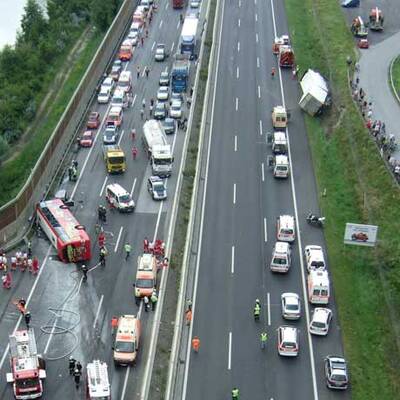 Tödlicher Busunfall