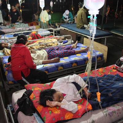 Erdbeben in Indonesien