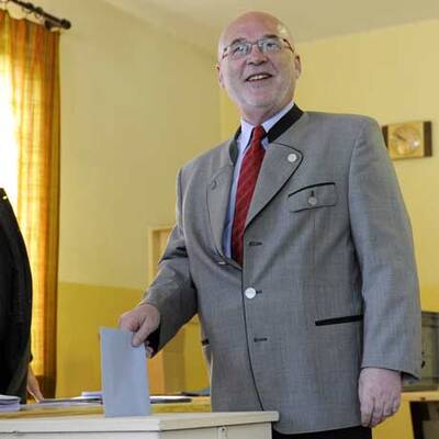 Gehring gibt seine Stimme ab