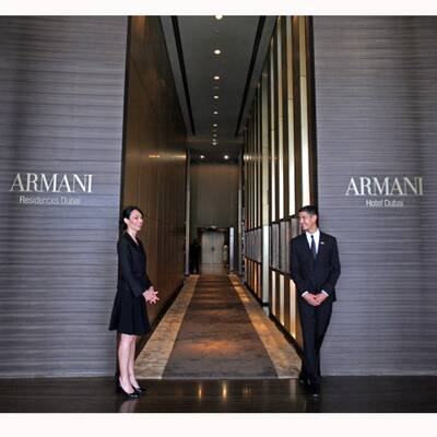 Armani-Hotel in Dubai