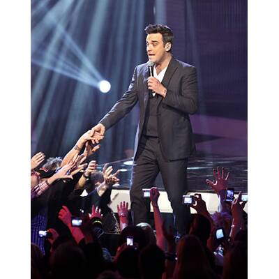 Superstar Robbie Williams