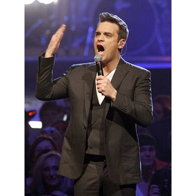 Superstar Robbie Williams