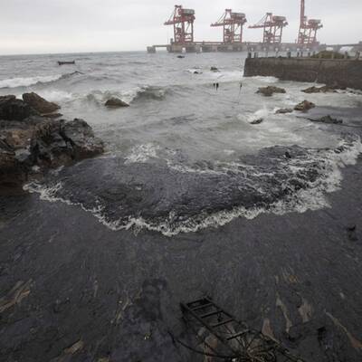 Ölkatastrophe vor China