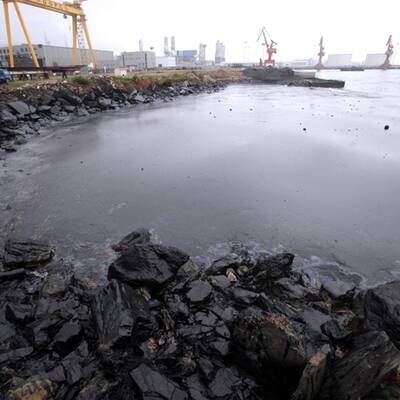 Ölkatastrophe vor China