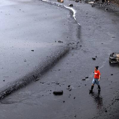 Ölkatastrophe vor China