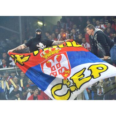 Italien-Serbien abgebrochen