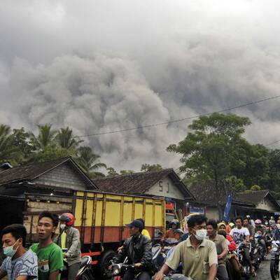 Vulkankatastrophe in Indonesien