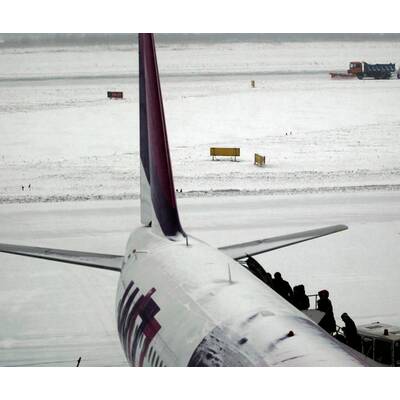 Flughafen Edinburgh/Schottland