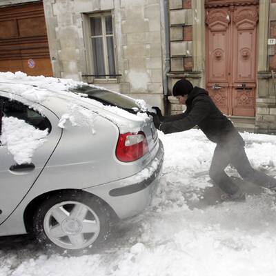 Europa versinkt im Schneechaos