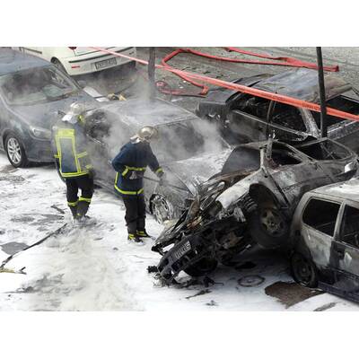 Detonation zerstörte Gerichtsgebäude