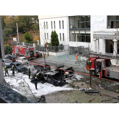 Detonation zerstörte Gerichtsgebäude