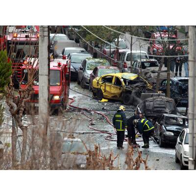 Detonation zerstörte Gerichtsgebäude
