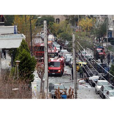 Detonation zerstörte Gerichtsgebäude