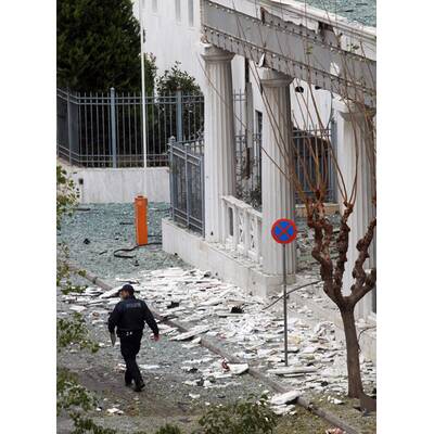 Detonation zerstörte Gerichtsgebäude
