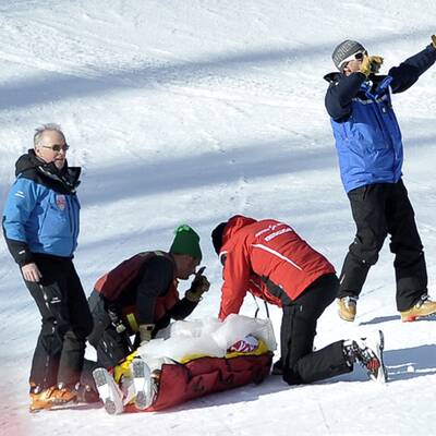 Trainingssturz Scheiber