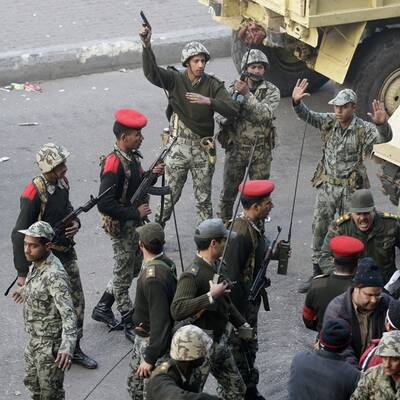 Ägypter in aller Welt demonstrieren