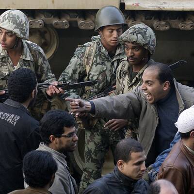 Ägypter in aller Welt demonstrieren