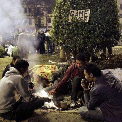 Ägypter in aller Welt demonstrieren