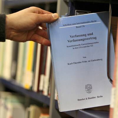 Guttenberg in Erklärungsnot