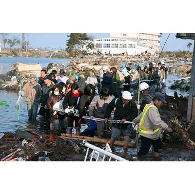 Bilder der Zerstörung in Japan