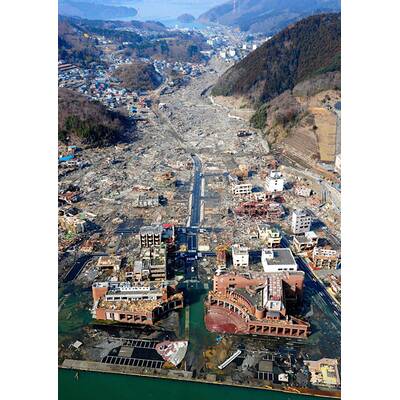 Erdbebenkatastrophe  in Japan