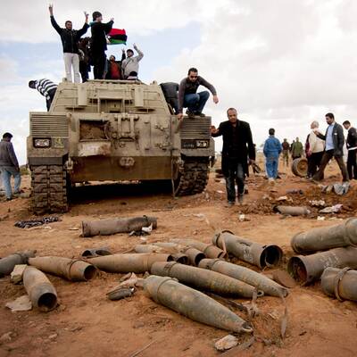 Kampf gegen Gaddafi