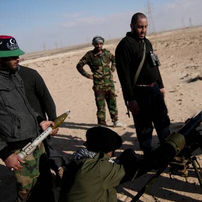 Kampf gegen Gaddafi