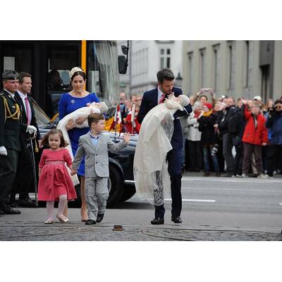 Königliche Zwillinge in Dänemark getauft: Vincent und Josephine