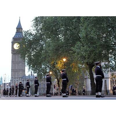 Generalprobe für die Hochzeit des Jahres