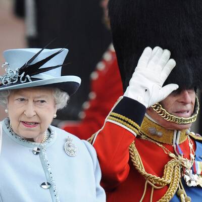 London feiert den 85er der Queen