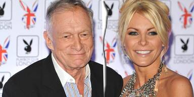 Hugh Hefner & Crystal Harris