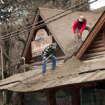 Vulkan Puyhue: Asche liegt hoch wie Schnee im Winter