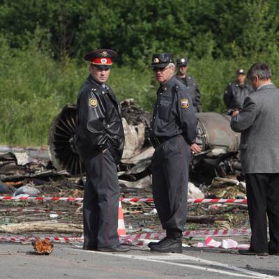 Maschine bei Wohngebiet abgestürzt