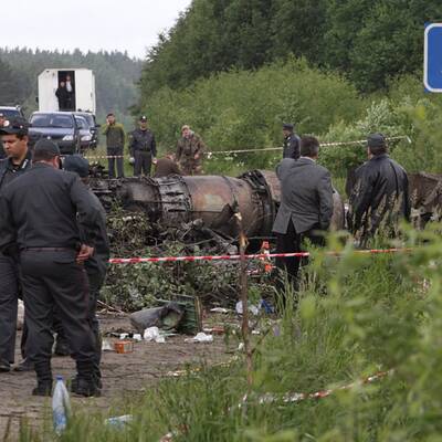 Maschine bei Wohngebiet abgestürzt