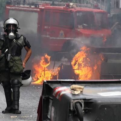 Massive Streiks und Proteste in Griechenland