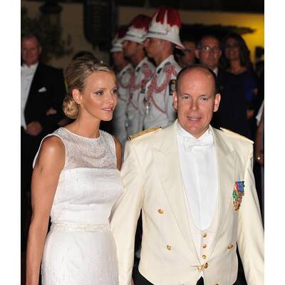 Fürst Albert und Charlene Hochzeit: Dinner und Ball
