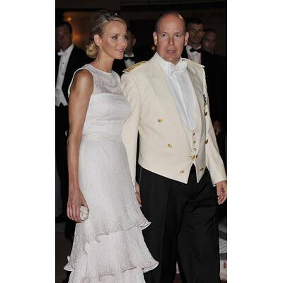 Fürst Albert und Charlene Hochzeit: Dinner und Ball