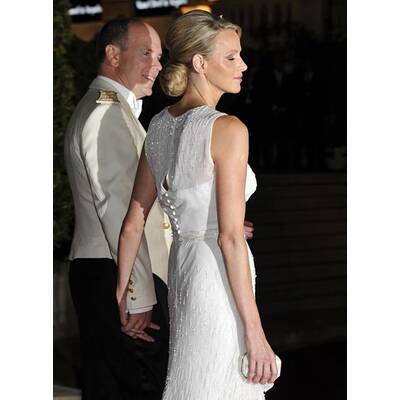 Fürst Albert und Charlene Hochzeit: Dinner und Ball