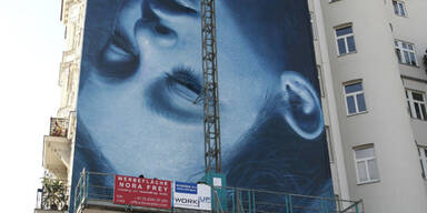 Helnwein zeigt in Wien sein Fresko für die Umwelt