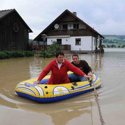 Land unter in Österreich