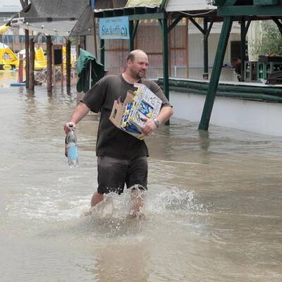Land unter in Österreich