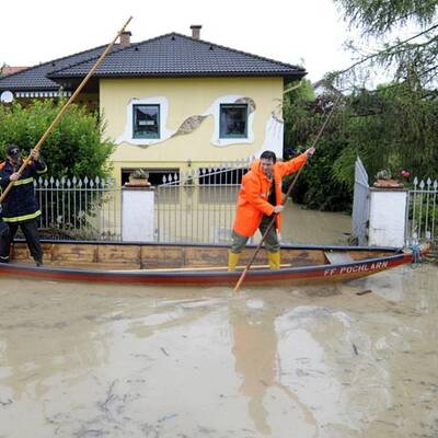 Land unter in Österreich